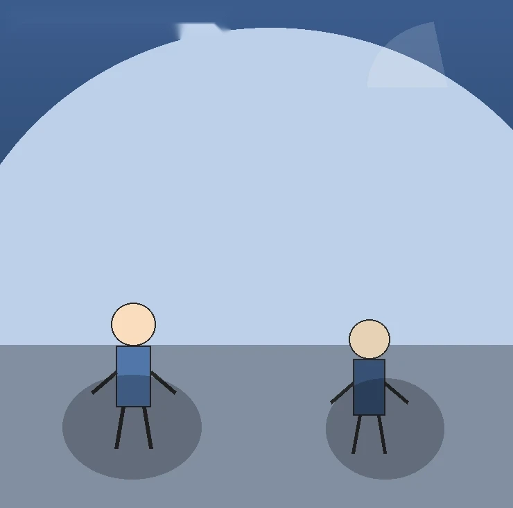 Illustration of “The Secret of Blue Harbor” in 3D animation style